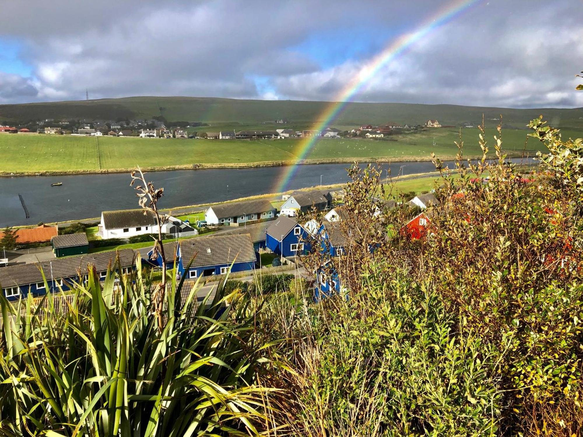 Easterhoull Chalets Scalloway Habitación foto